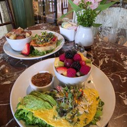 Green omelette Green omelette