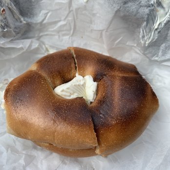 Dyker Park Bagels - Plain toasted bagel with cream cheese !!! - Bagels Near Me - Brooklyn, New York Dyker Park Bagels - Plain toasted bagel with cream cheese !!! - Bagels Near Me - Brooklyn, New York