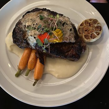 CuiZine Restaurant - Ribeye with bleu cheese - Seafood Near Me - Satellite Beach, Florida CuiZine Restaurant - Ribeye with bleu cheese - Seafood Near Me - Satellite Beach, Florida