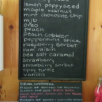 Sandwich Creamery - Ice Cream & Frozen Yogurt Near Me - Sandwich, New Hampshire
