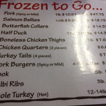 Guava Smoked - Frozen menu - Barbeque Near Me - Honolulu, Hawaii