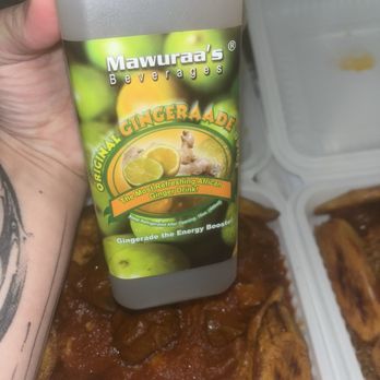 Africana Restaurant - Ginger drink - African Near Me - Jamaica, New York