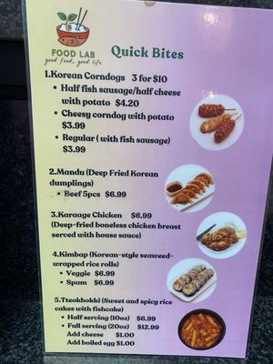 Menu photo 5 Food Lab Jeffersonville, IN