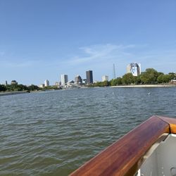 Riverie Tour Boat - View of downtown from the river