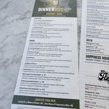 True Food Kitchen - New American Near Me - Tucson, Arizona