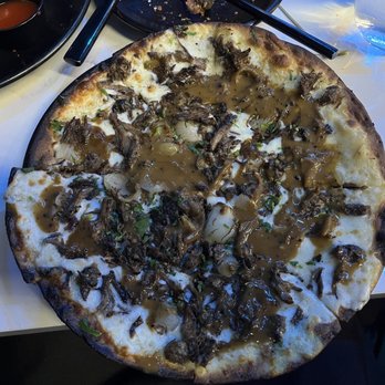 BLK SWAN - Short rib pizza - New American Near Me - Baltimore, Maryland BLK SWAN - Short rib pizza - New American Near Me - Baltimore, Maryland