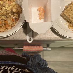 Mandarin Wok - My Home-cooked ShrimpFried Rice and their Shrimp Fried Rice