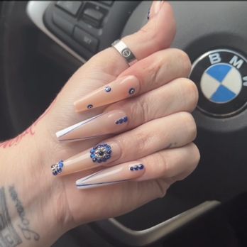 Classy Nails & Spa - Xl set that was soaked off - Hair Removal Near Me - Tinley Park, Illinois