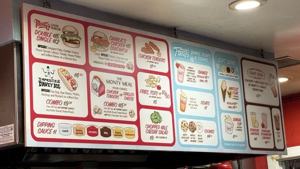 Menu photo 1 Monty's Good Burger Los Angeles, CA