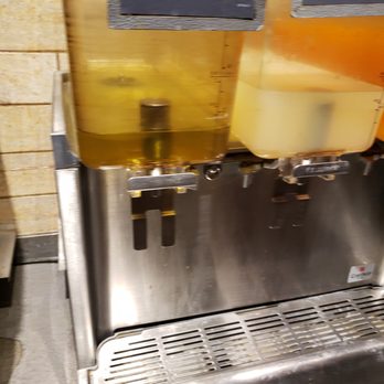 Panera Bread - Empty, no liquid movement, lots of build up on the inside. - Salad Near Me - Englewood, Ohio