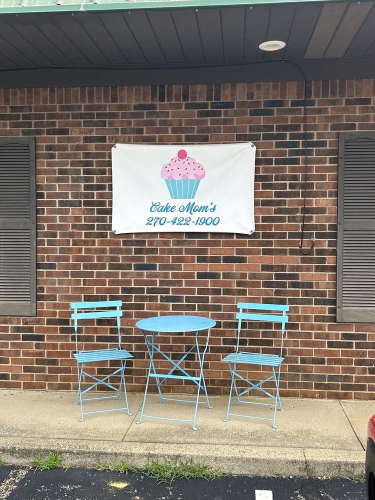 Cake Moms & More Bakery and Coffee Shop Logo