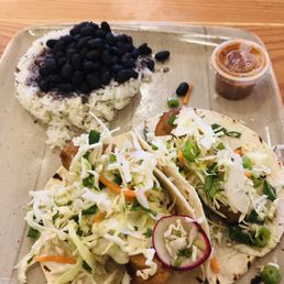 Grilled Fish Burrito