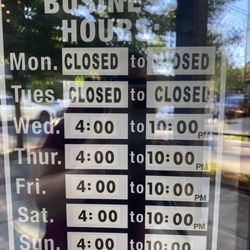 Norma Jeans Soul Cuisine - Hours