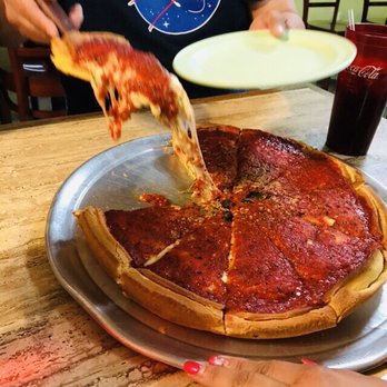 Chicago's Pizza  - Cheesy goodness - Pizza Near Me - San Antonio, Texas