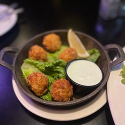 Hops at the Paddock - Wasabi crab & shrimp balls