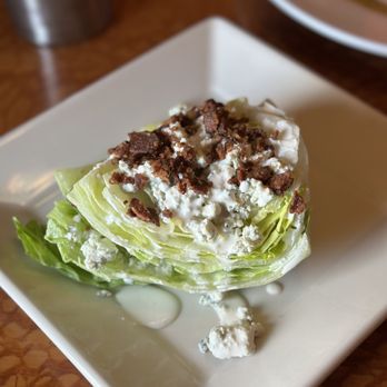 Stoney Knob Cafe - Big steak wedge (side salad portion) - Greek Near Me - Weaverville, North Carolina