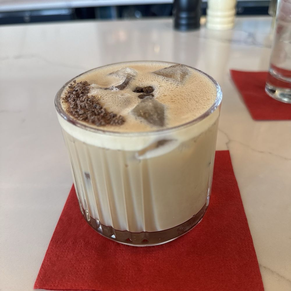 Posto - Bailey Espresso Martini on the rocks - Italian Near Me - Somerville, Massachusetts Posto - Bailey Espresso Martini on the rocks - Italian Near Me - Somerville, Massachusetts