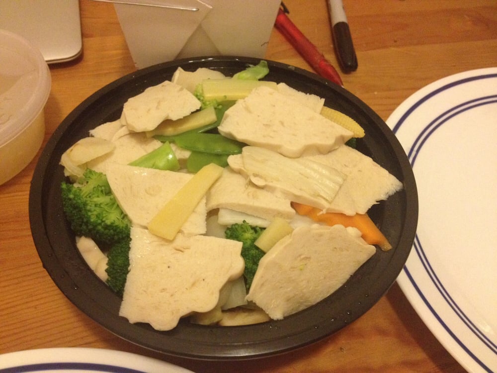 Order TVP Chicken with Mixed Vegetables food online from One Fish, Two Fish store, Washington on bringmethat.com