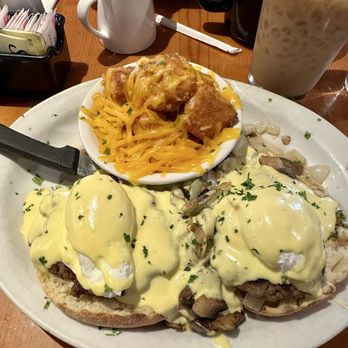 From Scratch Restaurant - Sausage Eggs Benedict - Sausage - Breakfast & Brunch Near Me - Carmel, California