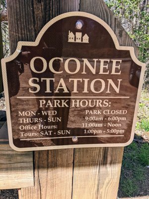 Oconee Station State Historic Site by null