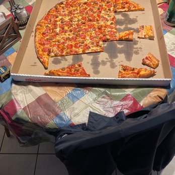 Rosa's Pizza - Gigantic pepperoni and sausage pizza! - Pizza Near Me - Placentia, California