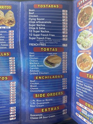 Menu photo 3 Chano's Mexican food Fontana, CA