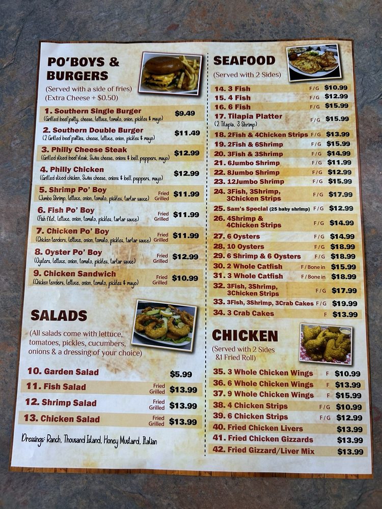 Sam's Southern Eatery Logo