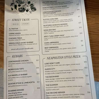 Rally - Menu - Cocktail Bars Near Me - Charlotte, North Carolina Rally - Menu - Cocktail Bars Near Me - Charlotte, North Carolina