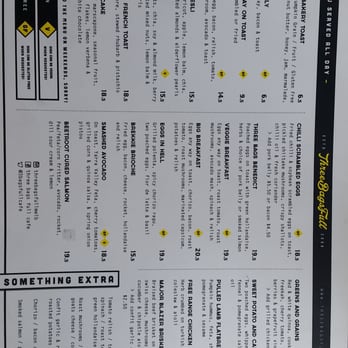 Three Bags Full - Menu - Breakfast & Brunch Near Me - Abbotsford, VIC