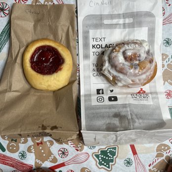 Kolache Factory - Strawberry fruit kolache, cinnamon roll - Bakeries Near Me - Pearland, Texas Kolache Factory - Strawberry fruit kolache, cinnamon roll - Bakeries Near Me - Pearland, Texas