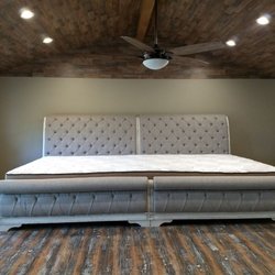 Texas Mattress Makers - Katy - Custom, double king mattress, all one piece! Made special to order.