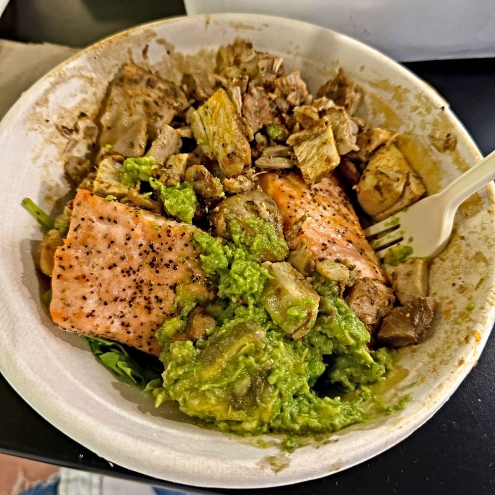 FARE - Double Salmon. Double Chicken. Guacamole. - New American Near Me - Chicago, Illinois