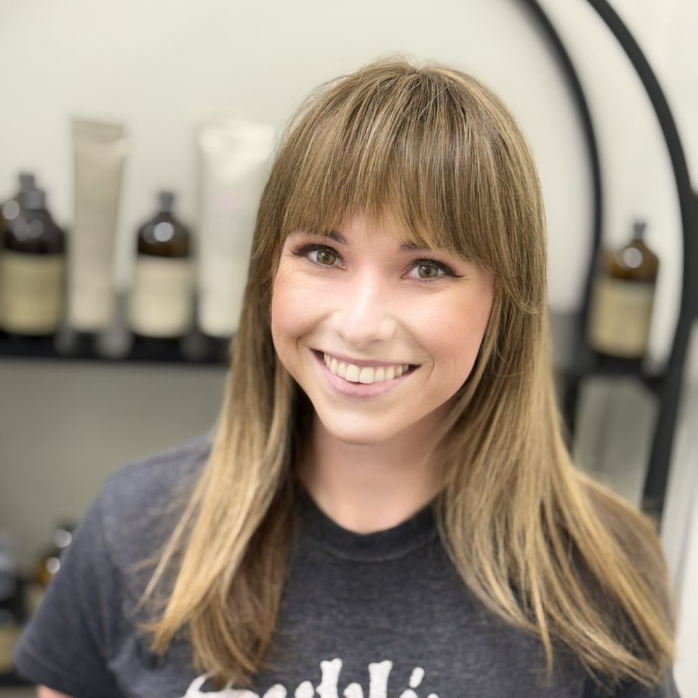 Arc + Bloom Hair Salon Logo