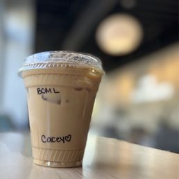 Iced Bourbon Caramel Maple Latte Iced Bourbon Caramel Maple Latte