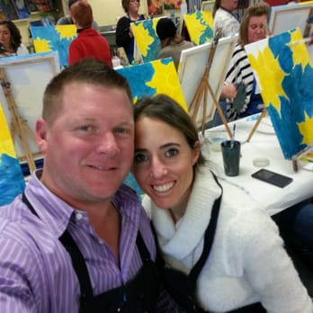 Painting with a Twist - Dustin & Melissa - Art Classes Near Me - Grapevine, Texas