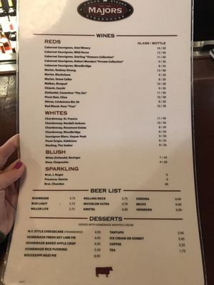 Menu photo 5 Majors Steakhouse East Meadow, NY Menu photo 5 Majors Steakhouse East Meadow, NY
