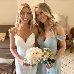 Airbrush by Nicole - Bride and bridesmaid airbrushed by Nicole
