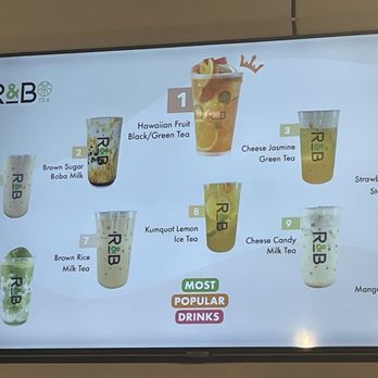 R&B Tea - Bubble Tea Near Me - Rosemead, California