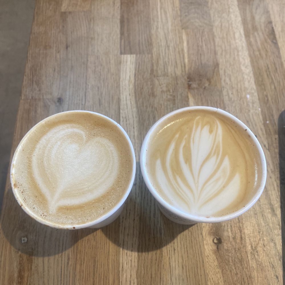 Revolution Roasters - Maple Lattes with oat milk. - Coffee & Tea Near Me - Oceanside, California Revolution Roasters - Maple Lattes with oat milk. - Coffee & Tea Near Me - Oceanside, California