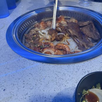 Volcano Hot Pot & Bbq - Bbq on table - Hot Pot Near Me - Hollywood, Florida Volcano Hot Pot & Bbq - Bbq on table - Hot Pot Near Me - Hollywood, Florida