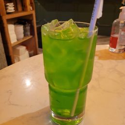 Pandan Coconut Lemonade