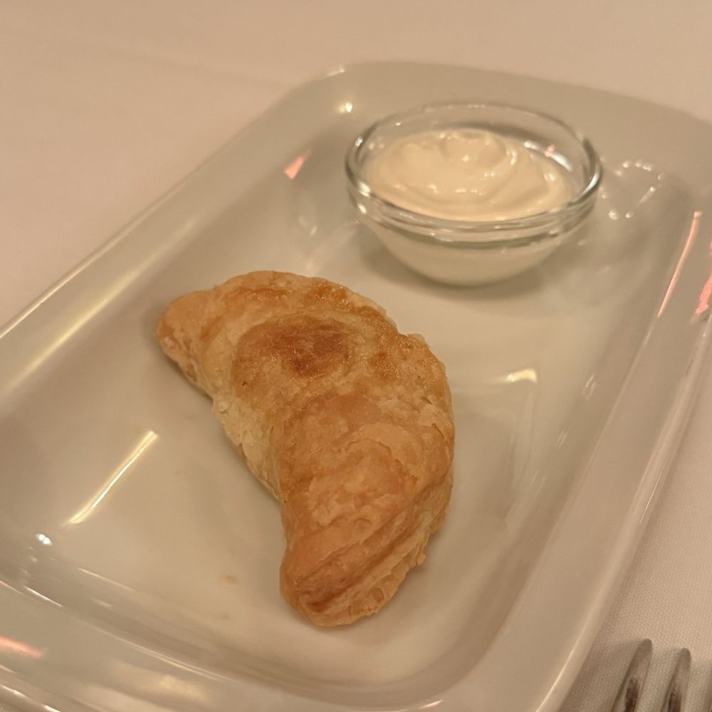 The Russian Tea Room - Braised Beef Pirozhok & Sour Cream - Tea Rooms Near Me - New York, New York