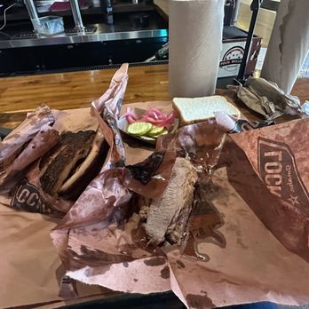 Lockhart Smokehouse - Killer IPA, Spare Ribs, Brisket Slices, Pickles and Onions - Barbeque Near Me - Dallas, Texas Lockhart Smokehouse - Killer IPA, Spare Ribs, Brisket Slices, Pickles and Onions - Barbeque Near Me - Dallas, Texas