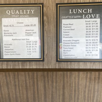 Roma Deli - Menu - Italian Near Me - San Bruno, California
