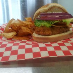 Abbott Homestyle Grill - Deep Fried Chicken Sandwich