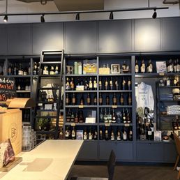 Wine and apparel selection