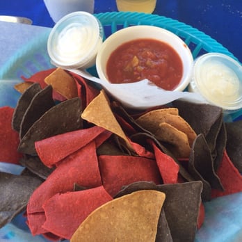 The Palms restaurant - Chips and salsa! - American Near Me - Christiansted, Virgin Islands