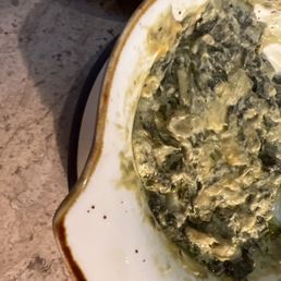 Spinach & Artichoke - Boursin, Fennel, Onion, Miso, and Butter Cream. Delicious. Spinach & Artichoke - Boursin, Fennel, Onion, Miso, and Butter Cream. Delicious.
