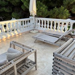 Hôtel Les Mouettes - Patio for room 27