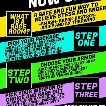 Tonic Rage Room - What is a Rage Room? - Axe Throwing Near Me - Concord, North Carolina Tonic Rage Room - What is a Rage Room? - Axe Throwing Near Me - Concord, North Carolina